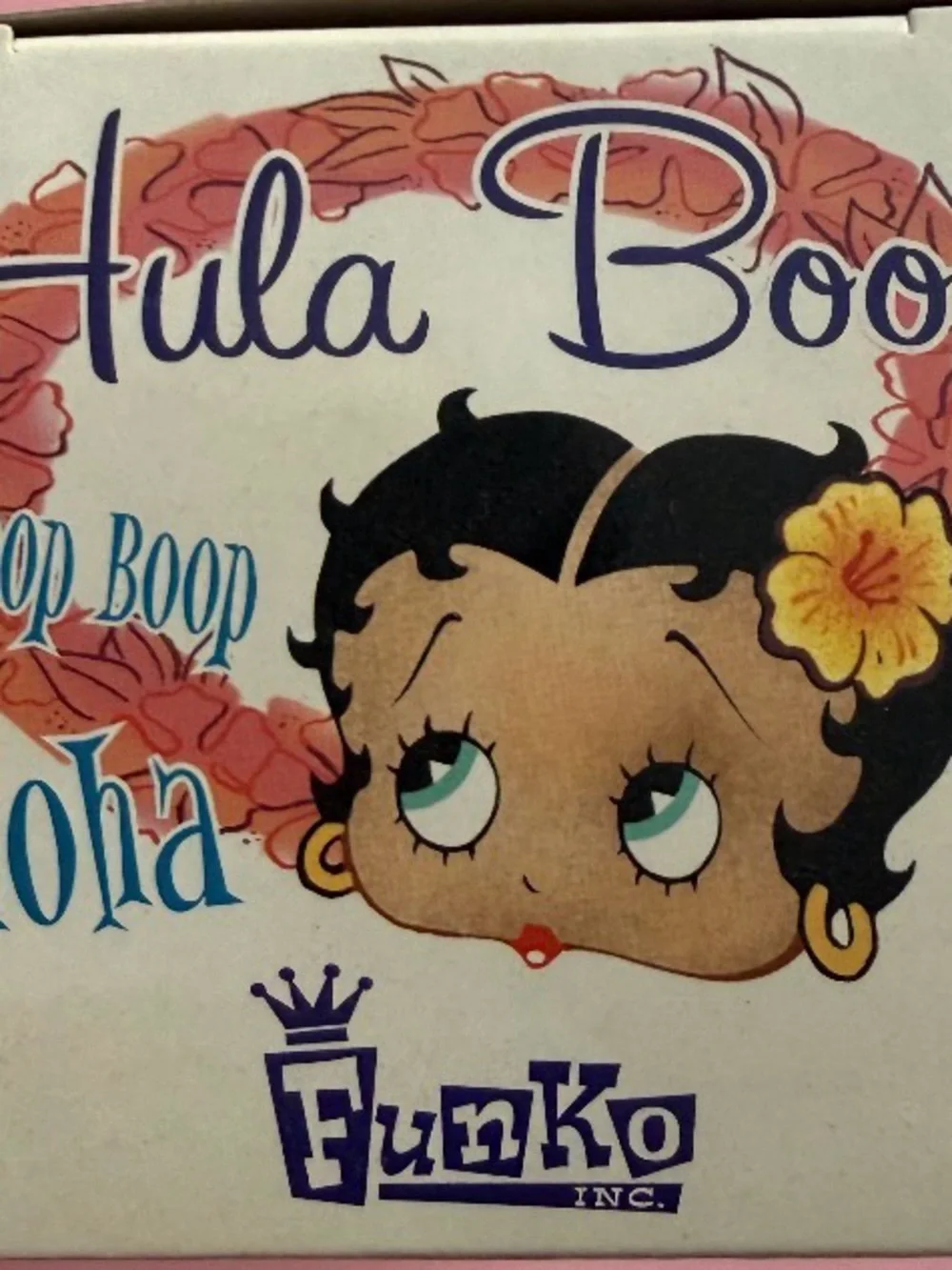 VINTAGE Green Hula Betty Boop Figurine